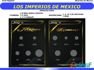 Monedas los imperios de mexico. album imperial coleccionador de lujo en Veracruz | Clasf aficiones-y-ocio