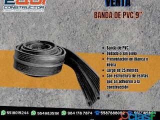 Banda de pvc 9¨guerrero en Acapulco De Juárez | Clasf casa-y-jardin