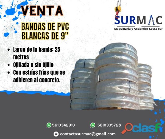 banda-de-pvc-blanca-de-9-en-cuernavaca-clasf-casa-y-jardin-big-1