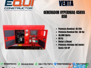 Generador hypermaq 45kva chiapas en Tuxtla Gutierrez | Clasf casa-y-jardin