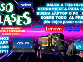 Este regreso a clases dales a tus hijos la mejor herramienta para sus tareas una buena lap en Naucalpan | Clasf computacion