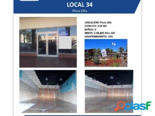 Se renta local en plaza dila en Hermosillo | Clasf inmobiliaria