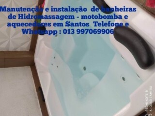 Manutenção, Conserto de banheiras de hidromassagem em Santos Santos SP - Pintor de parede e reformas 