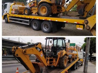 Transporte de Máquinas Retroescavadeira Ilha do Governador - Serviços especializados 