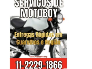 Motoboy Guarulhos – [***] Outros Bairros Sao Paulo SP - Serviços especializados 