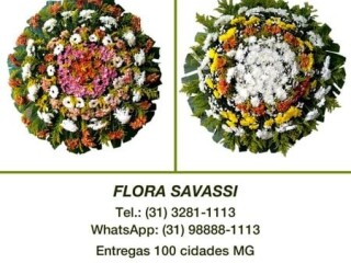 Coroas de flores Velório Parque da Esperança em Itabirito MG Centro-Sul - Serviços especializados 