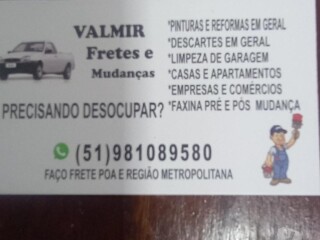 Fretes Pinturas e reformas em geral Porto Alegre Centro - Fretes e mudanças 